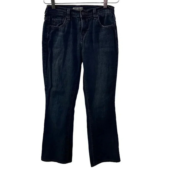 Levis 515 Womens Jeans Size 6 Medium Blue Boot Cut Five Pockets - Picture 1 of 13